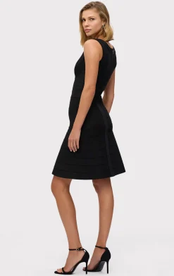 Separates|Bottoms-Hervé Léger THE LYDIA SKIRT BLACK