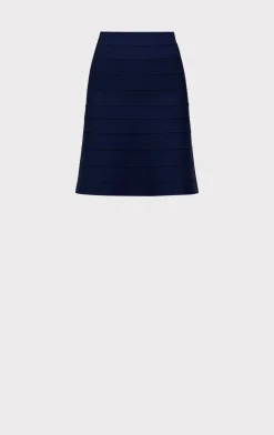Separates|Bottoms-Hervé Léger THE LYDIA SKIRT CLASSIC BLUE
