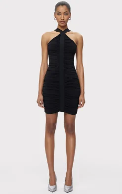 Dresses-Hervé Léger THE MADDY DRESS BLACK