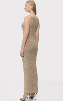 Dresses|Gowns-Hervé Léger THE MADELINE GOWN LATTE