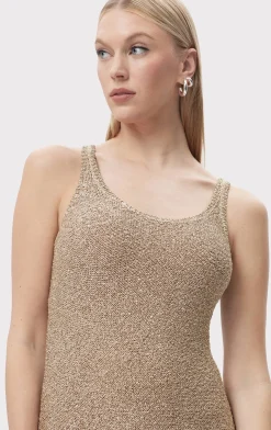 Dresses|Gowns-Hervé Léger THE MADELINE GOWN LATTE