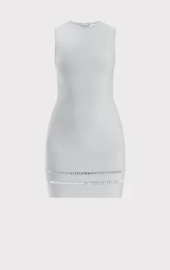 Dresses-Hervé Léger THE MAEVE DRESS SHALE