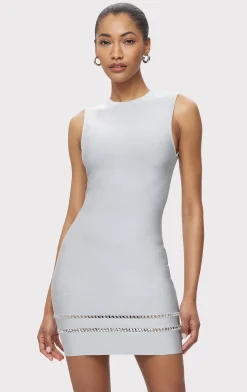 Dresses-Hervé Léger THE MAEVE DRESS SHALE
