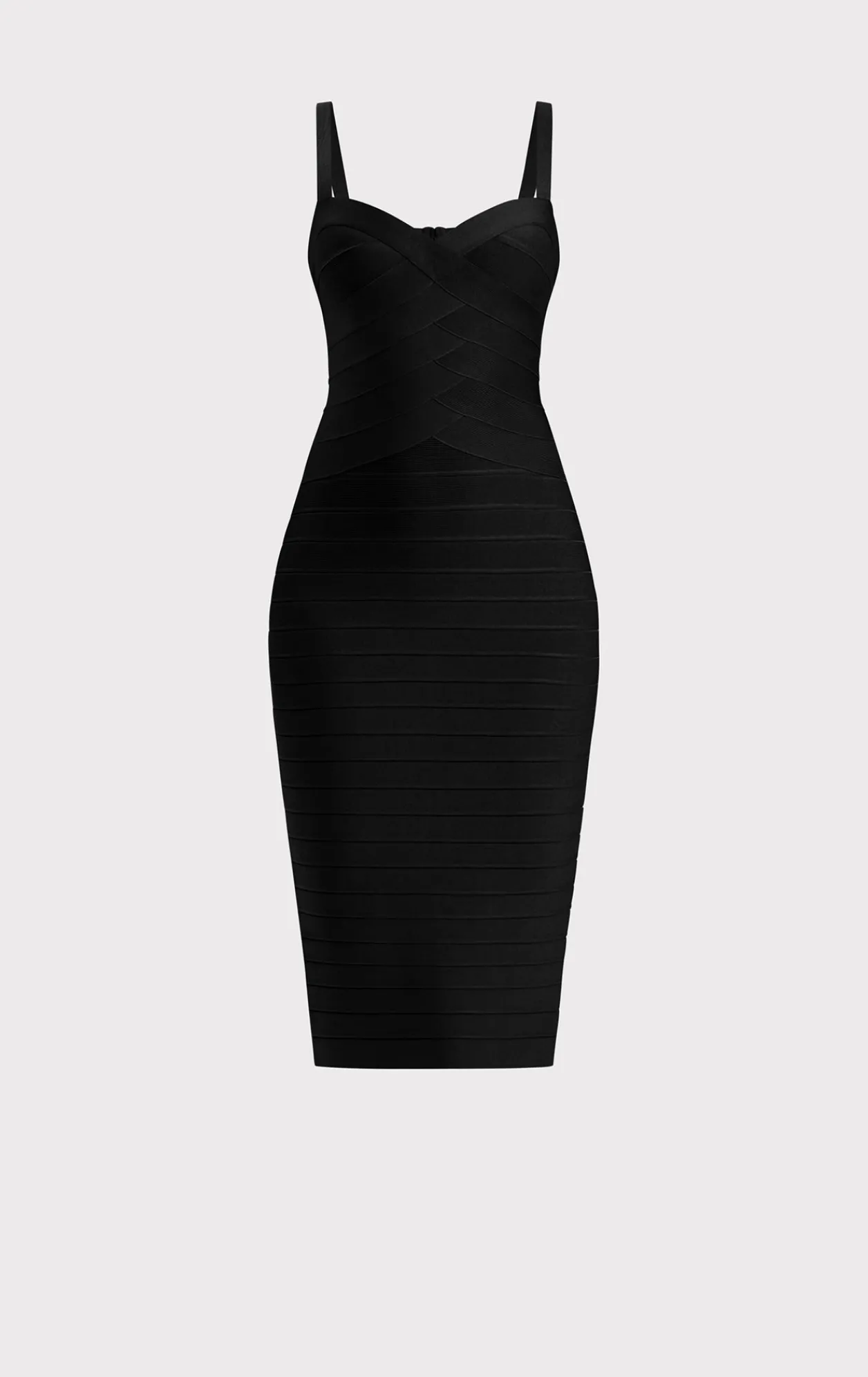 Dresses-Hervé Léger THE MARIA DRESS BLACK