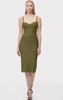 Dresses-Hervé Léger THE MARIA DRESS MEADOW