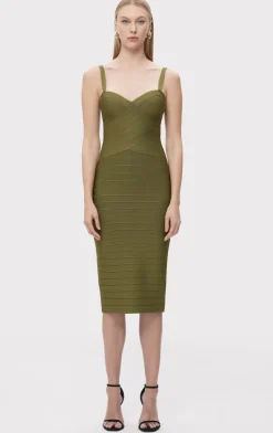 Dresses-Hervé Léger THE MARIA DRESS MEADOW
