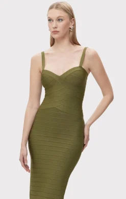 Dresses-Hervé Léger THE MARIA DRESS MEADOW