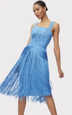 Dresses-Hervé Léger THE MARION DRESS HYDRANGEA