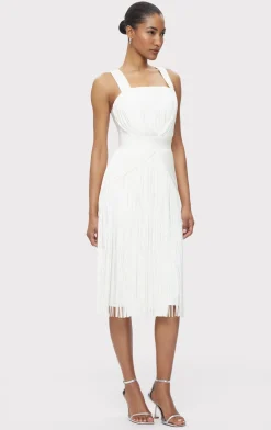 Dresses-Hervé Léger THE MARION DRESS ALABASTER