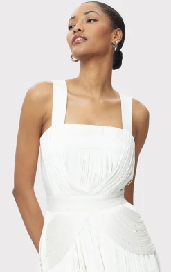 Dresses-Hervé Léger THE MARION DRESS ALABASTER