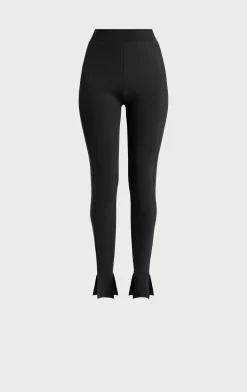 Separates|Bottoms-Hervé Léger THE MAYA LEGGINGS BLACK