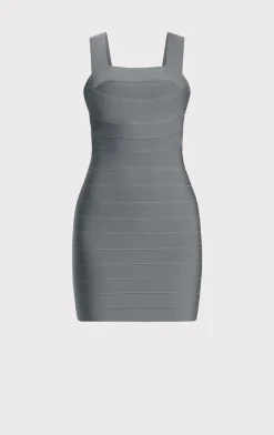 Dresses-Hervé Léger THE MIA DRESS SMOKE
