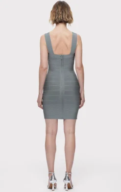 Dresses-Hervé Léger THE MIA DRESS SMOKE