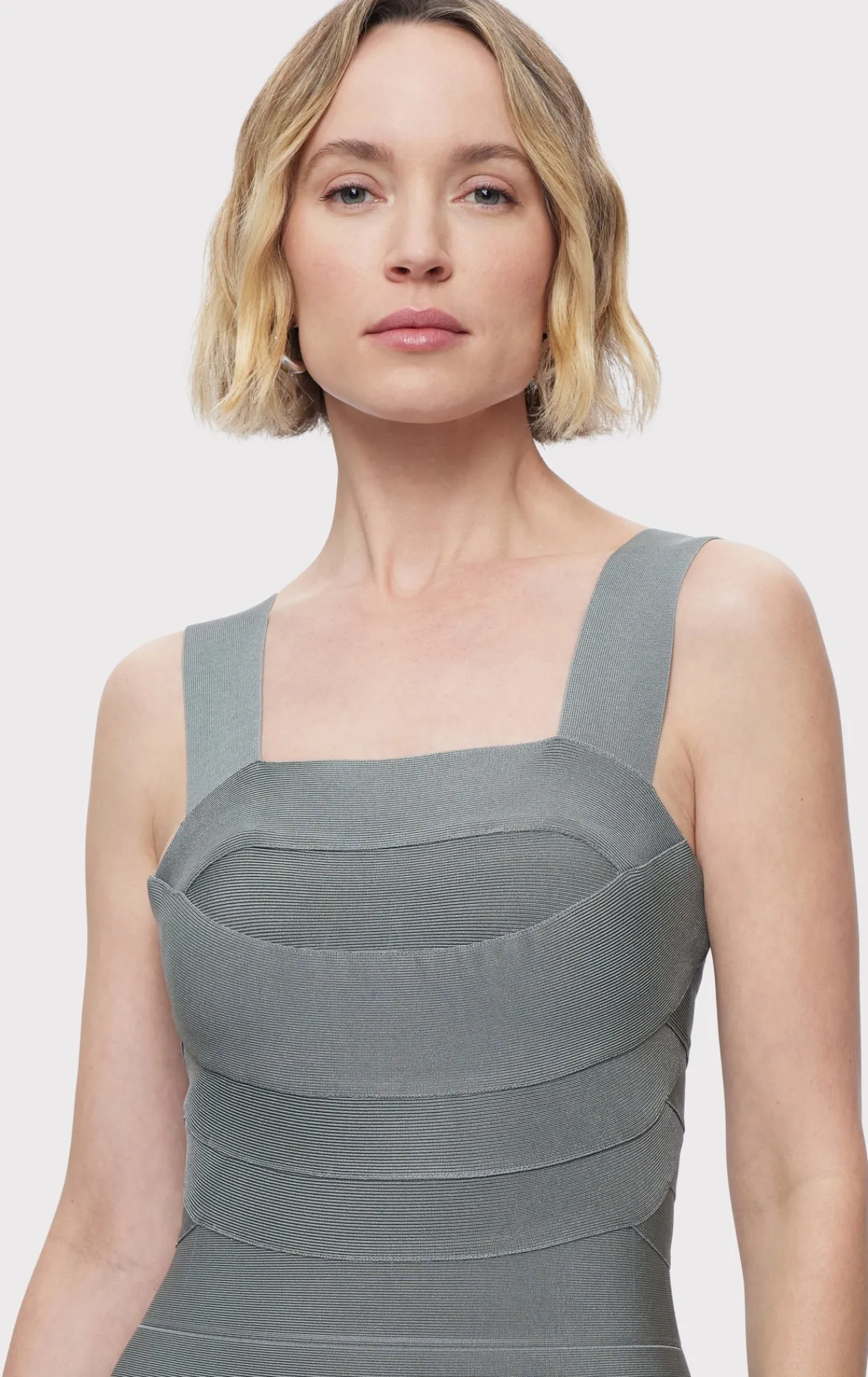 Dresses-Hervé Léger THE MIA DRESS SMOKE
