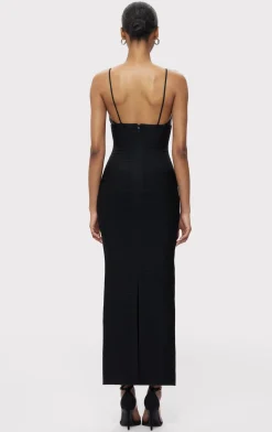 Dresses|Gowns-Hervé Léger THE MILLIE GOWN BLACK