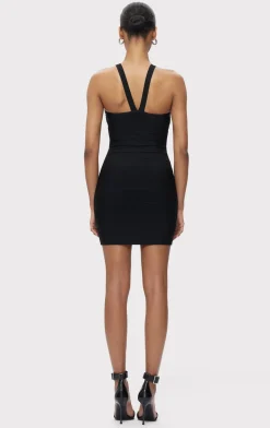 Dresses-Hervé Léger THE MINNIE DRESS BLACK