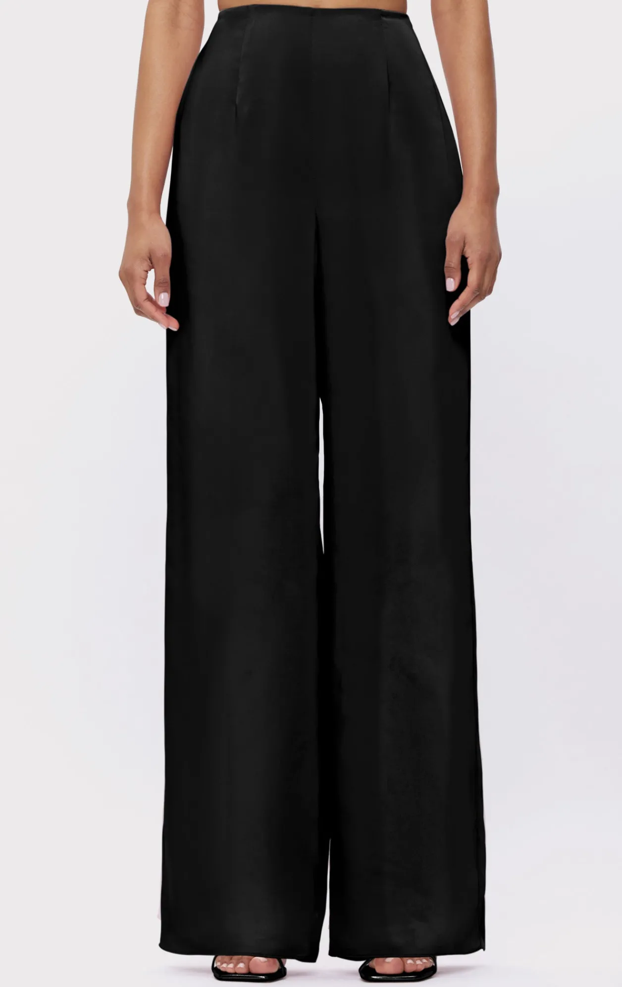 Separates|Bottoms-Hervé Léger THE MONA PANTS BLACK