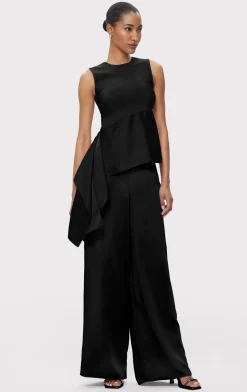 Separates|Bottoms-Hervé Léger THE MONA PANTS BLACK