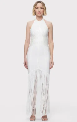 Dresses|Gowns-Hervé Léger THE NATALIE GOWN ALABASTER