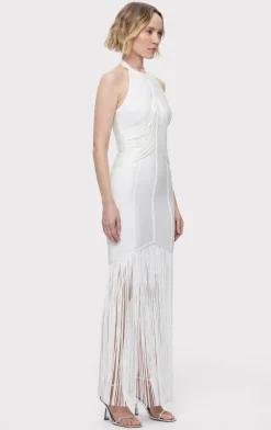 Dresses|Gowns-Hervé Léger THE NATALIE GOWN ALABASTER