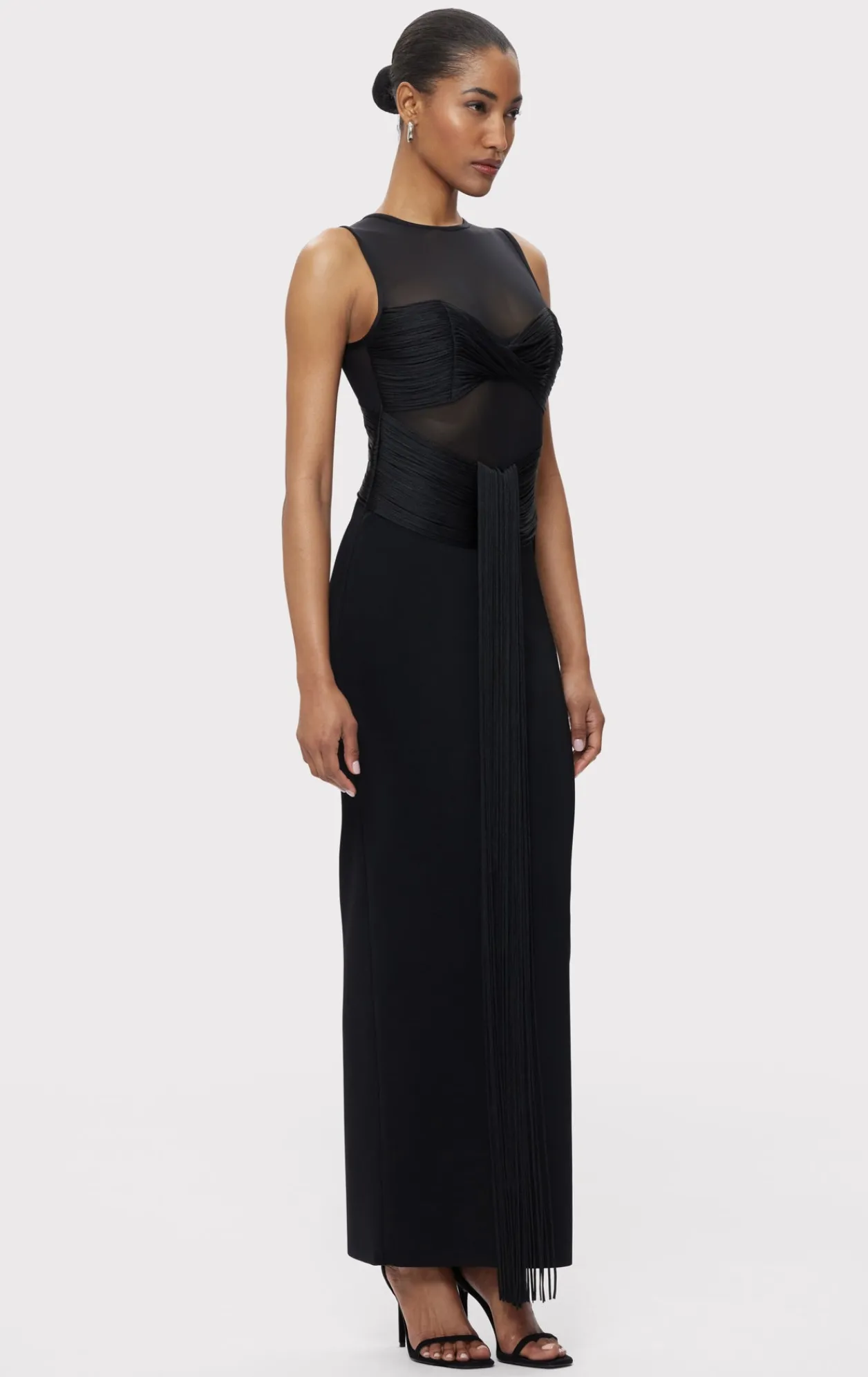 Gowns|Dresses-Hervé Léger THE NINA GOWN BLACK
