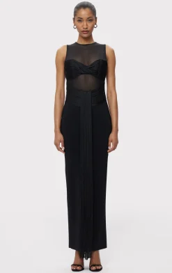 Gowns|Dresses-Hervé Léger THE NINA GOWN BLACK