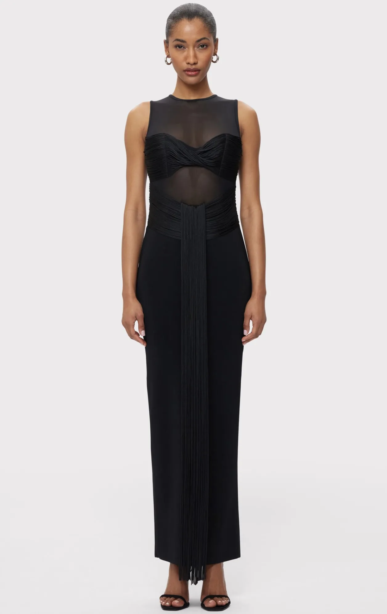 Gowns|Dresses-Hervé Léger THE NINA GOWN BLACK