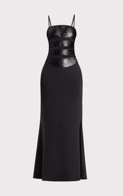 Dresses|Gowns-Hervé Léger THE NOVA GOWN BLACK