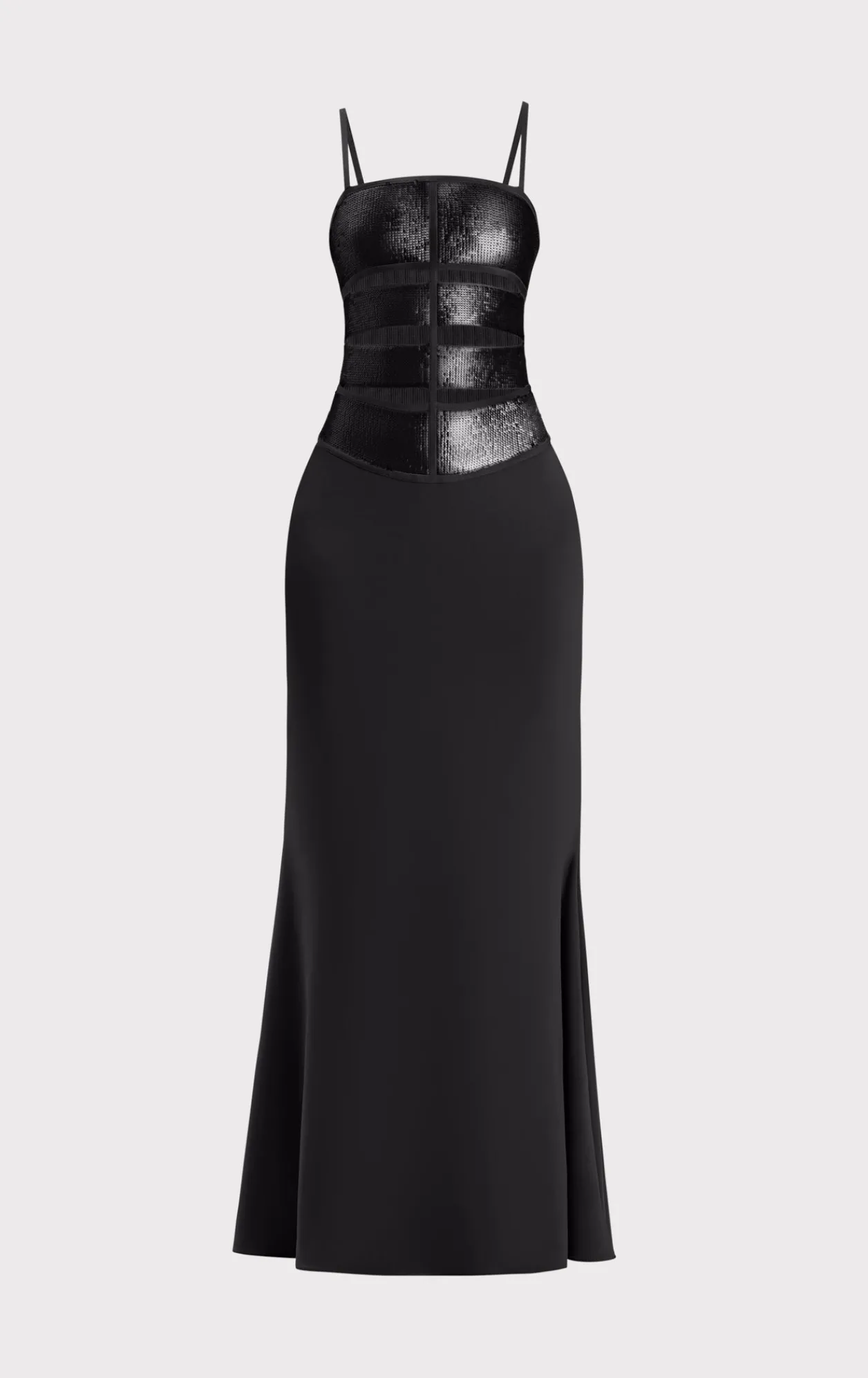 Dresses|Gowns-Hervé Léger THE NOVA GOWN BLACK