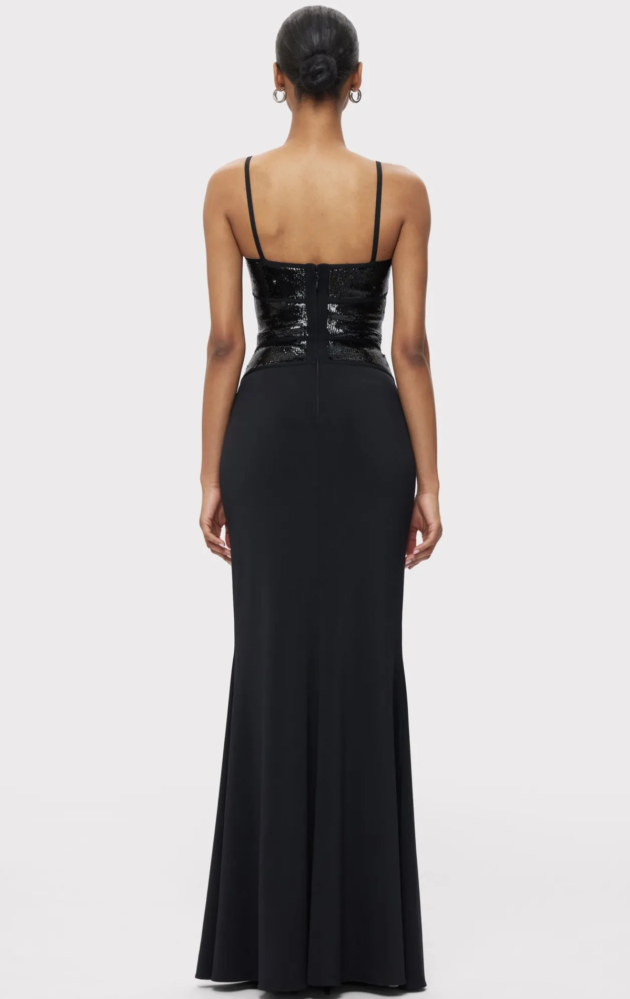 Dresses|Gowns-Hervé Léger THE NOVA GOWN BLACK