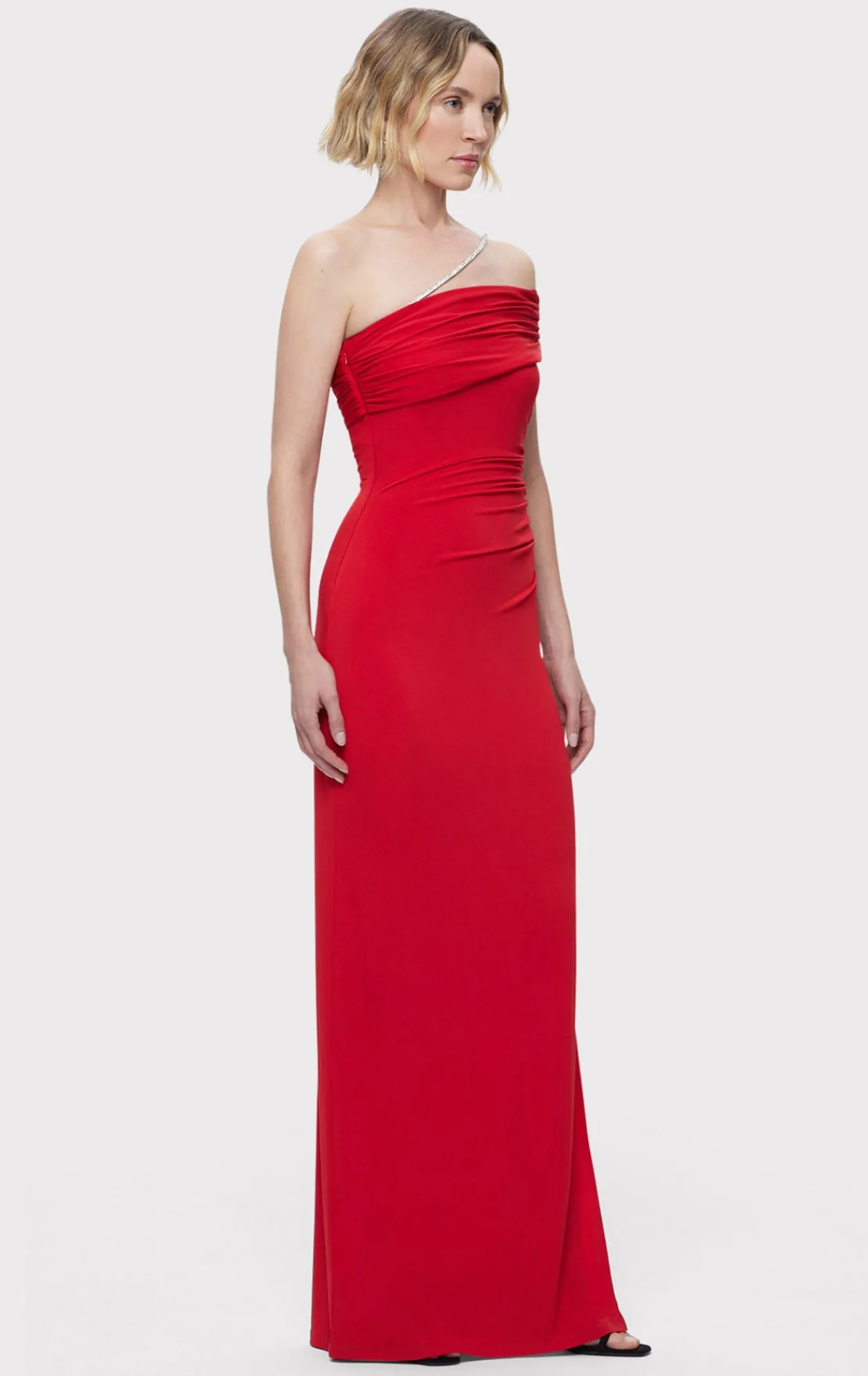 Dresses|Gowns-Hervé Léger THE OLIVIA GOWN CHILI