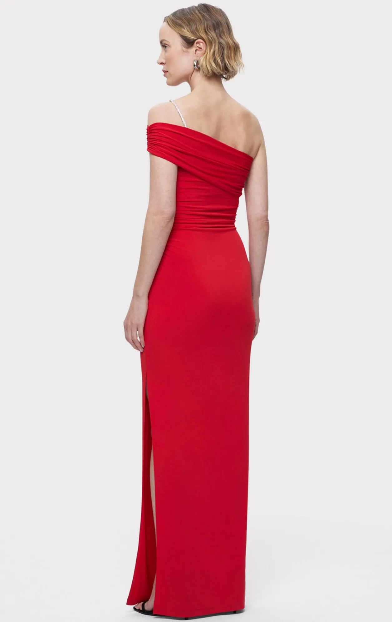 Dresses|Gowns-Hervé Léger THE OLIVIA GOWN CHILI
