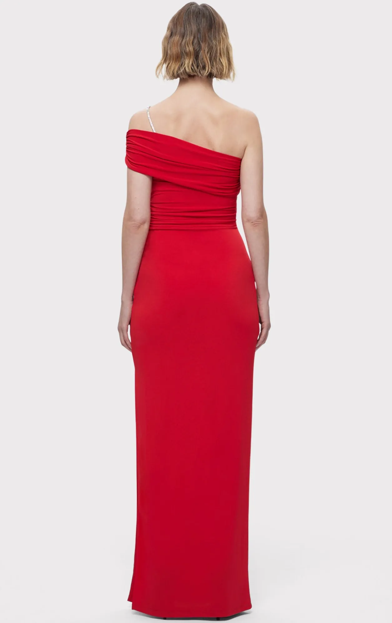Dresses|Gowns-Hervé Léger THE OLIVIA GOWN CHILI