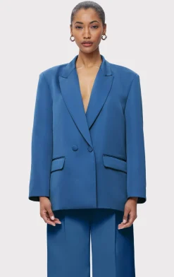 Separates|Jackets-Hervé Léger THE PIM BLAZER HERON