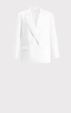 Separates|Jackets-Hervé Léger THE PIM BLAZER ALABASTER