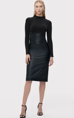 Separates|Bottoms-Hervé Léger THE PIPER SKIRT ADMIRAL