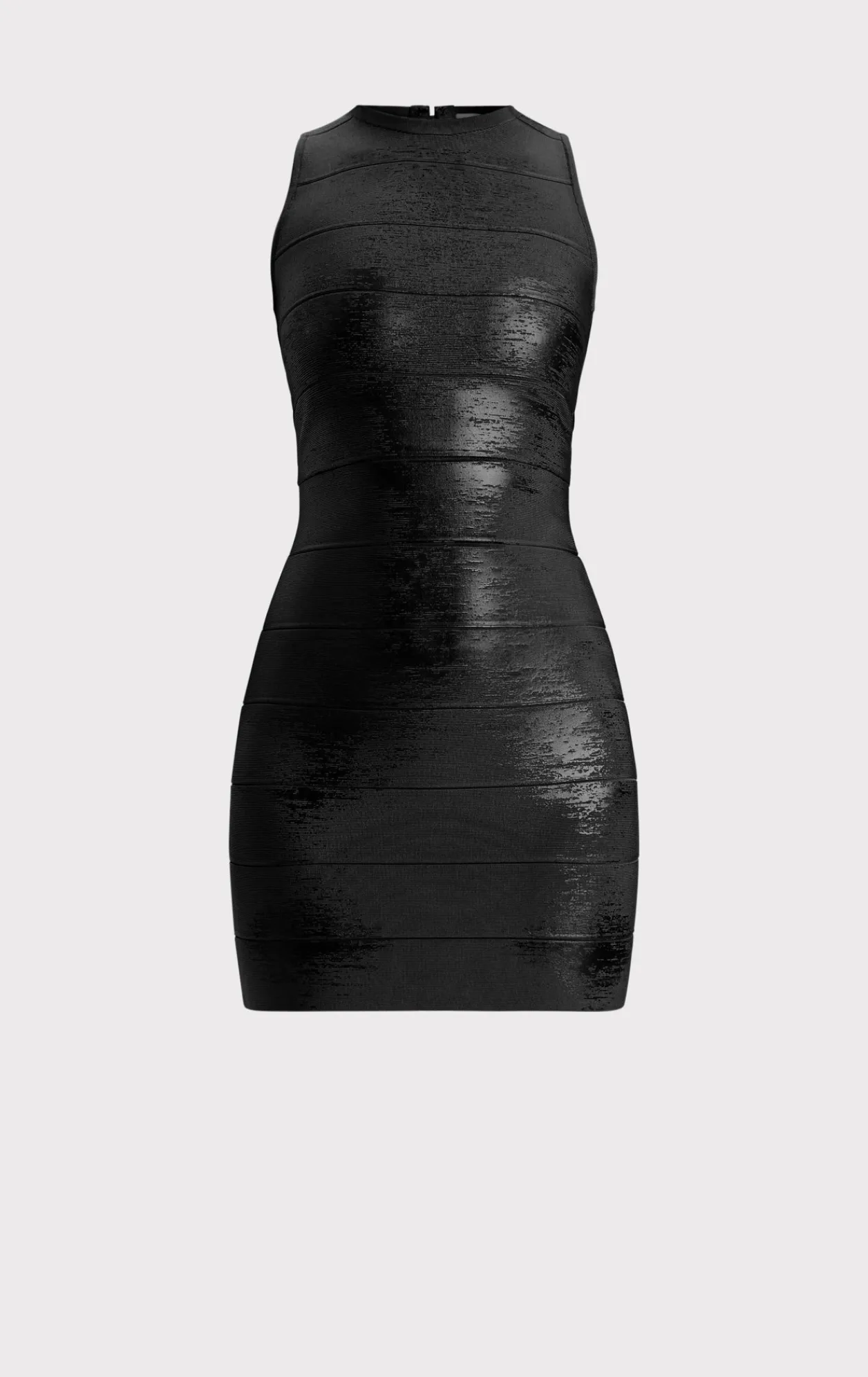 Dresses-Hervé Léger THE QUINN DRESS BLACK FOIL