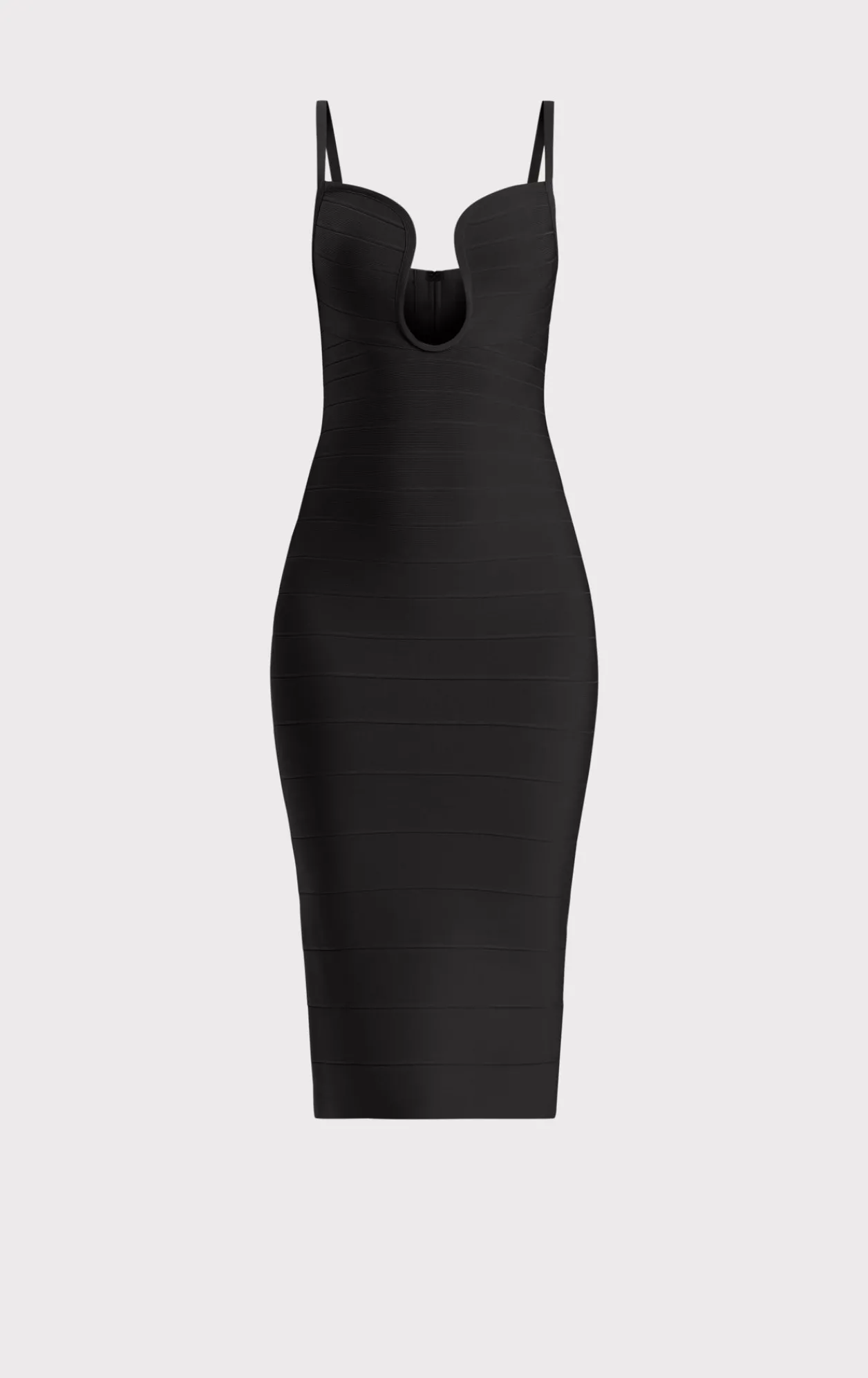 Dresses-Hervé Léger THE SALMA DRESS BLACK