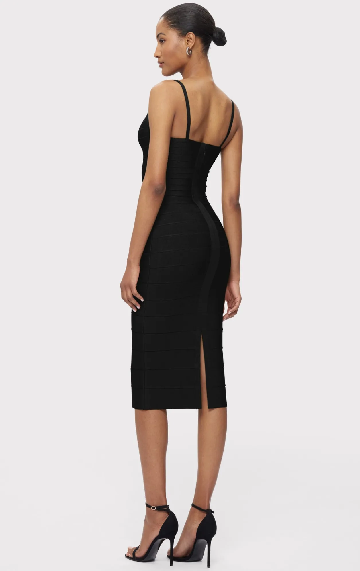 Dresses-Hervé Léger THE SALMA DRESS BLACK