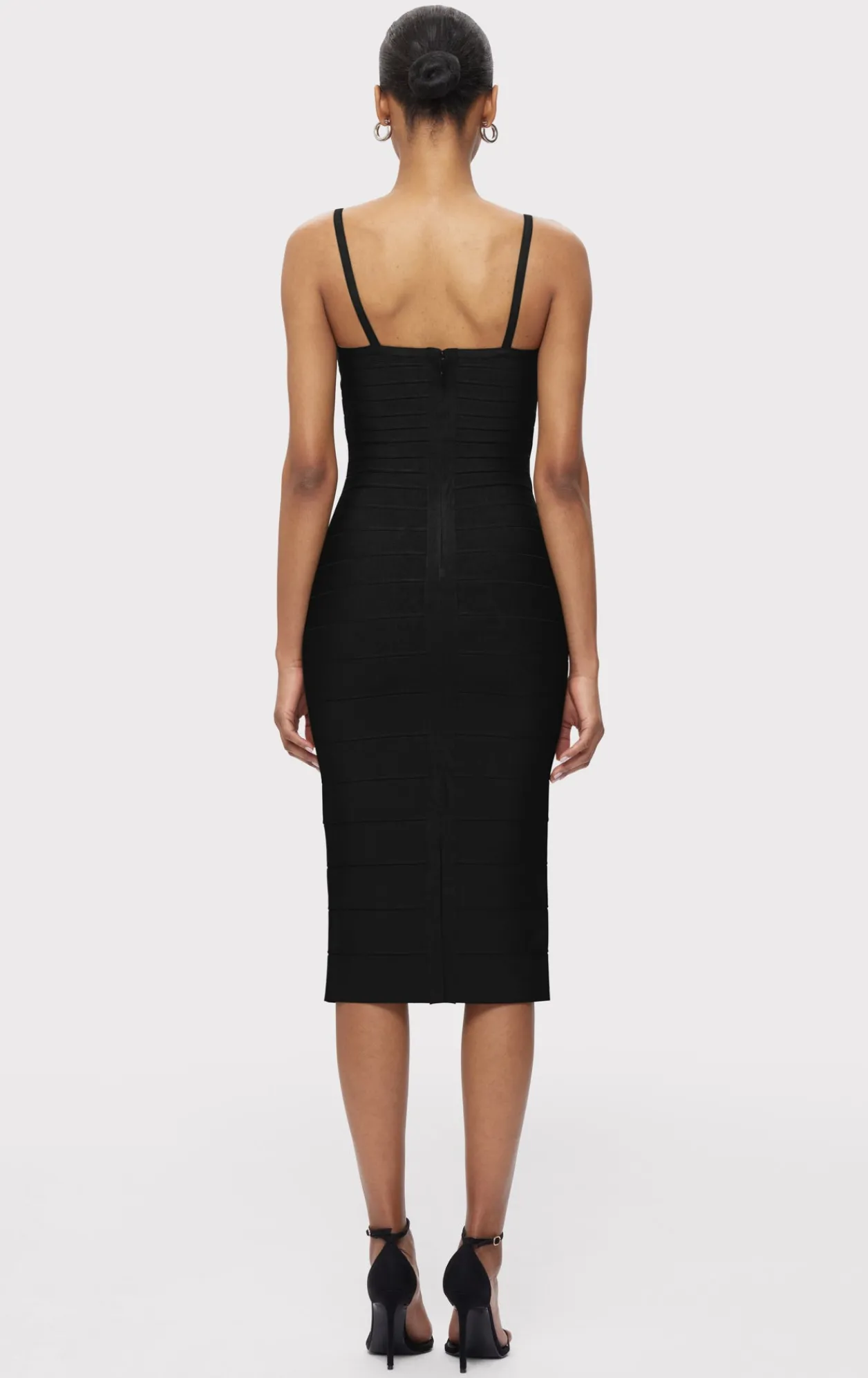 Dresses-Hervé Léger THE SALMA DRESS BLACK
