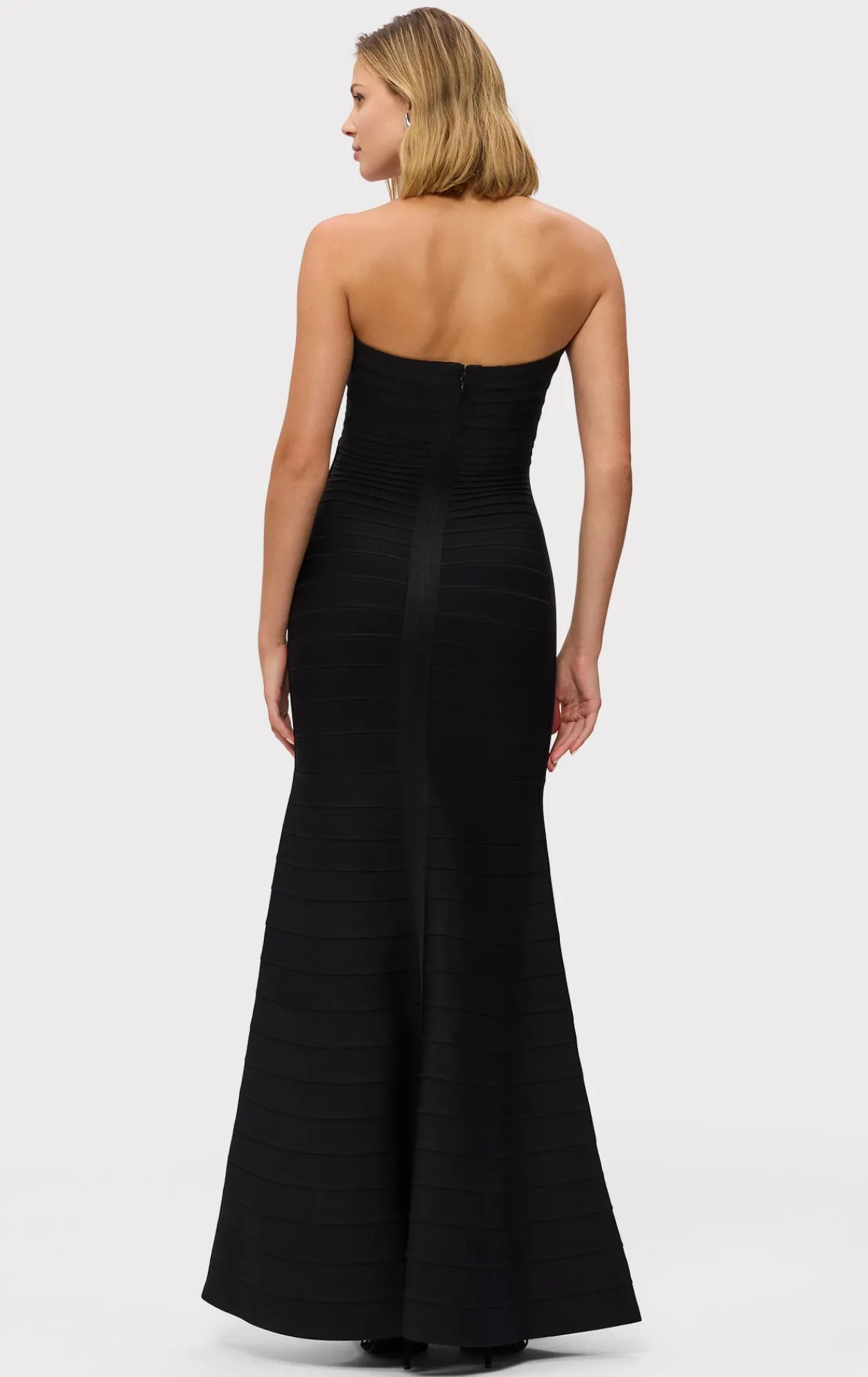 Dresses|Gowns-Hervé Léger THE SARA GOWN BLACK