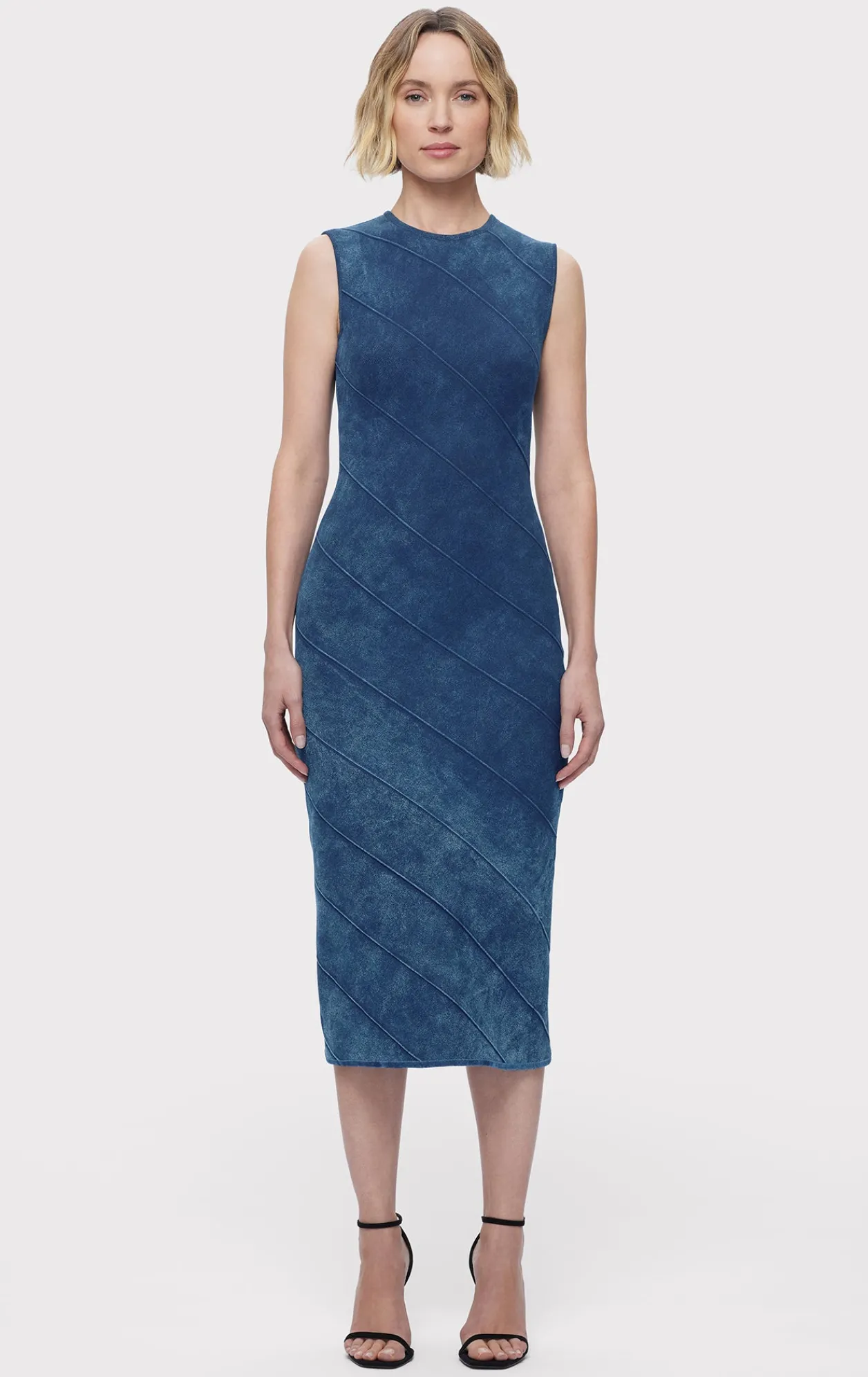 Dresses-Hervé Léger THE SAVANNAH DRESS INDIGO MULTI