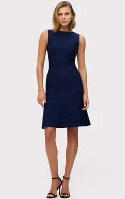 Separates|Tops-Hervé Léger THE SIENNA TOP CLASSIC BLUE