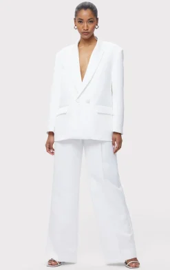 Separates|Bottoms-Hervé Léger THE SIMONE PANTS ALABASTER