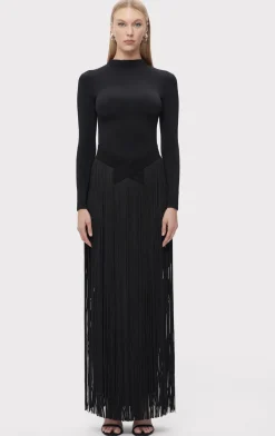 Dresses|Gowns-Hervé Léger THE SLOANE GOWN BLACK