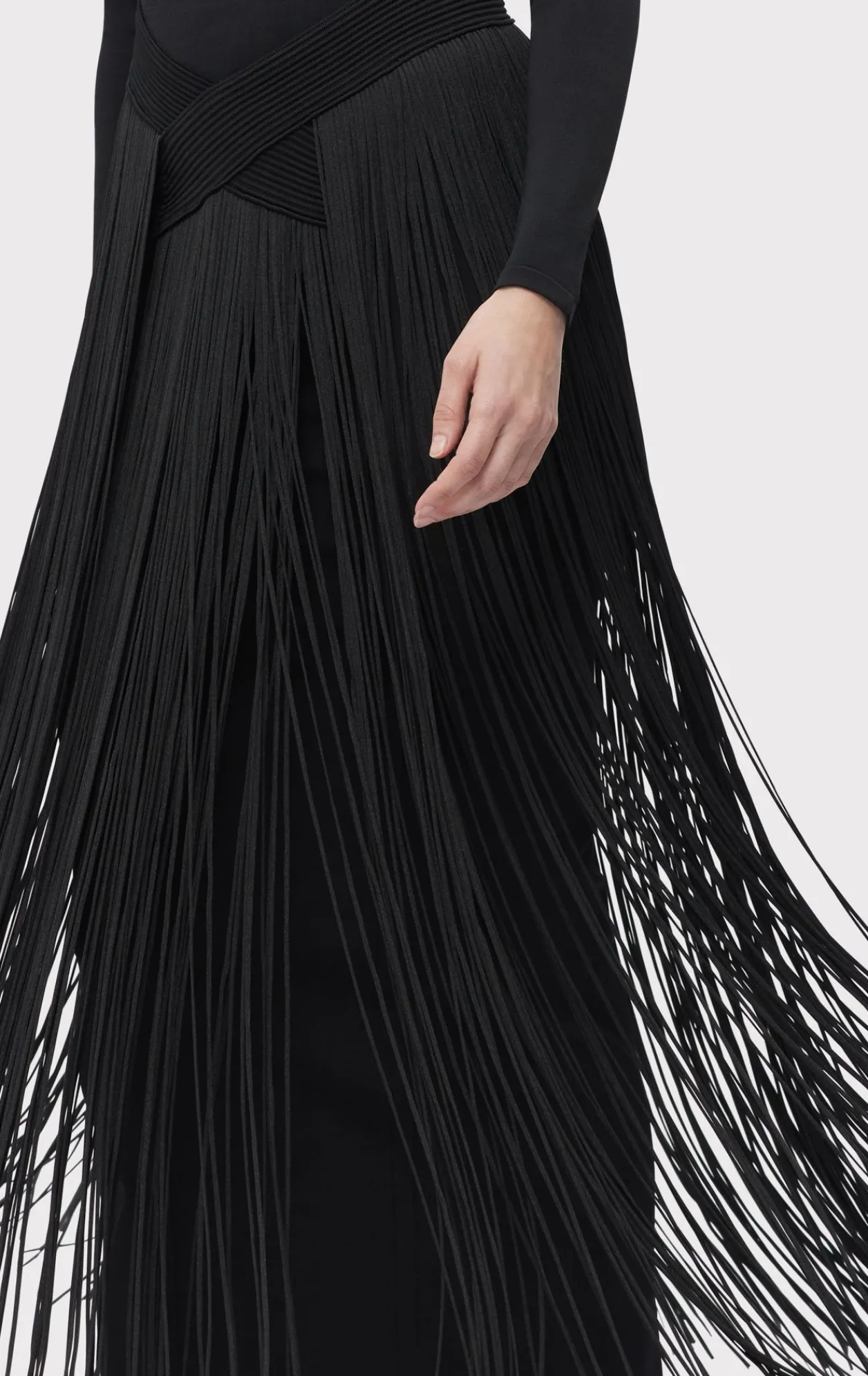 Dresses|Gowns-Hervé Léger THE SLOANE GOWN BLACK