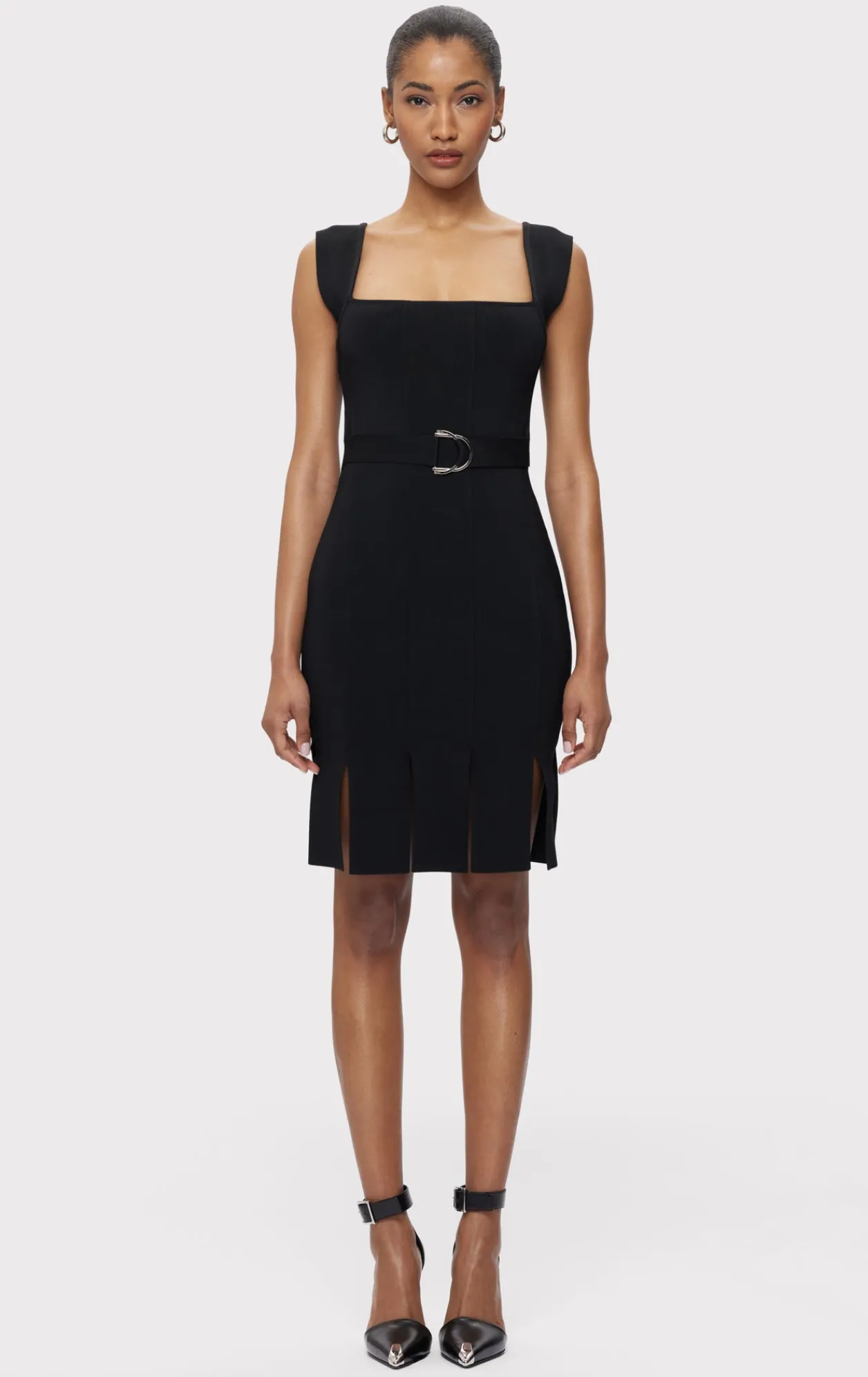 Dresses-Hervé Léger THE STELLA DRESS BLACK