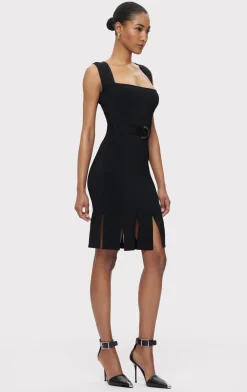 Dresses-Hervé Léger THE STELLA DRESS BLACK
