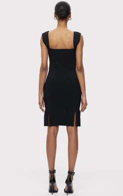 Dresses-Hervé Léger THE STELLA DRESS BLACK