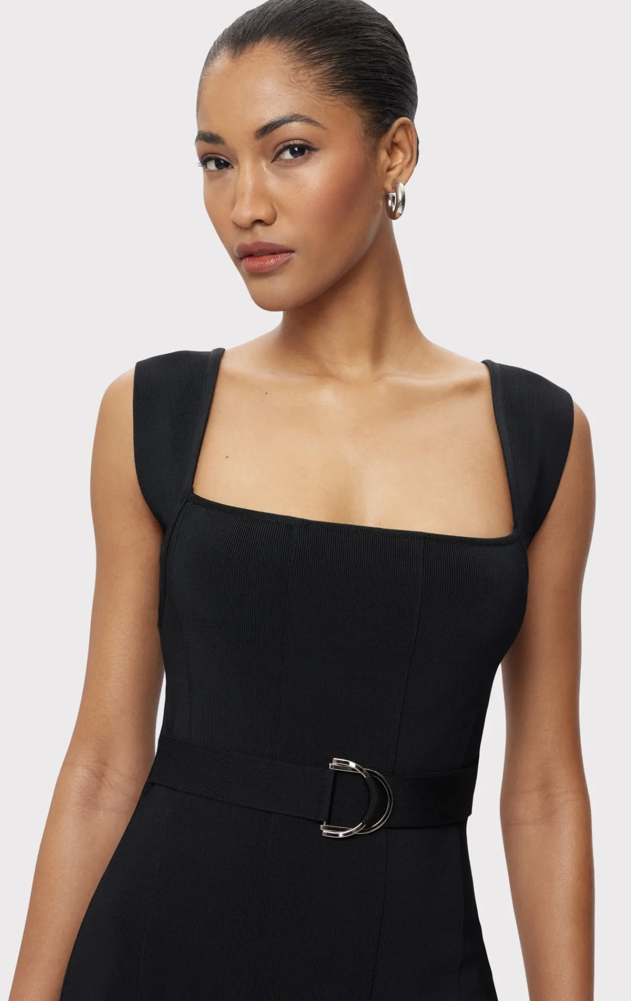Dresses-Hervé Léger THE STELLA DRESS BLACK
